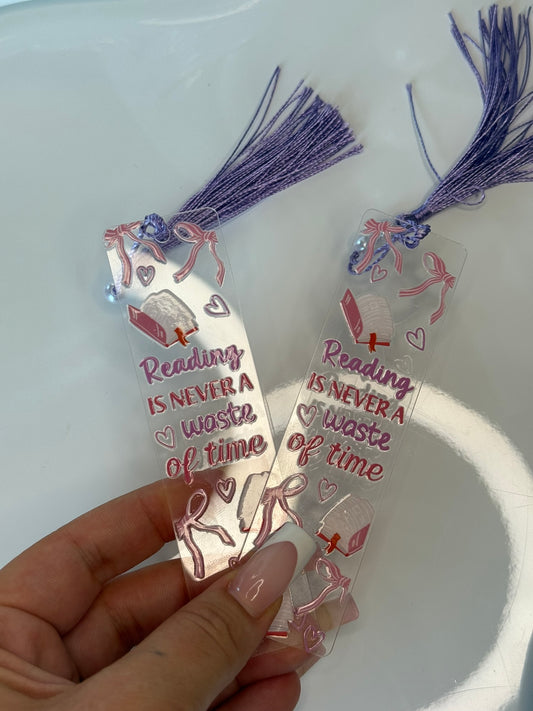 Záložka s citátem - fialová