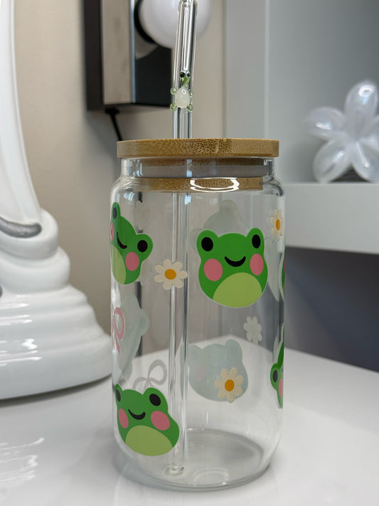 Sklenička - žabička