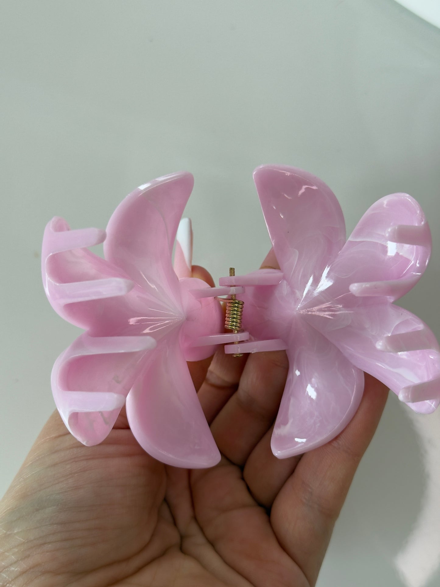 Květový skřipec růžový 8cm
