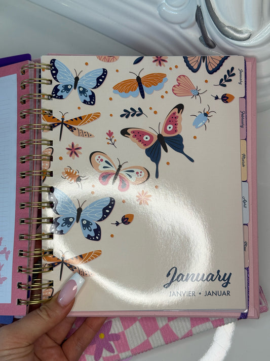 Diář - motýlí