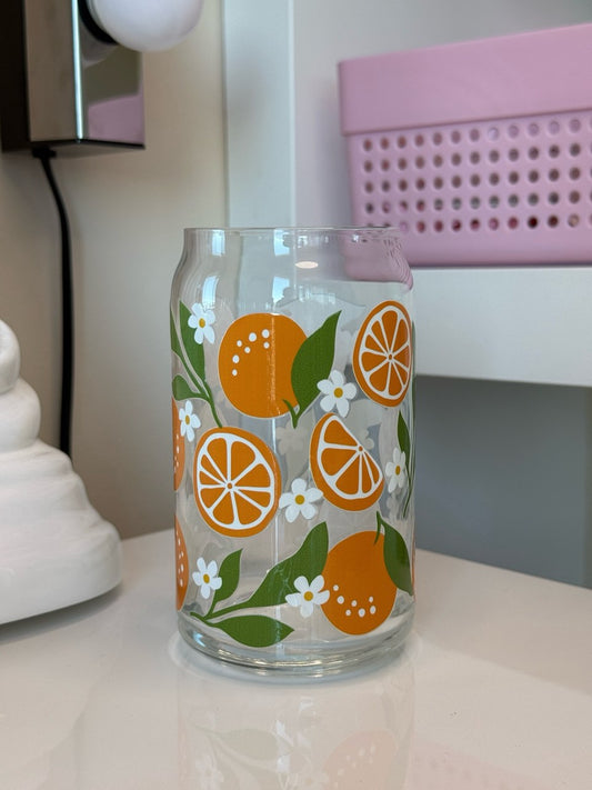 Sklenička - pomeranče