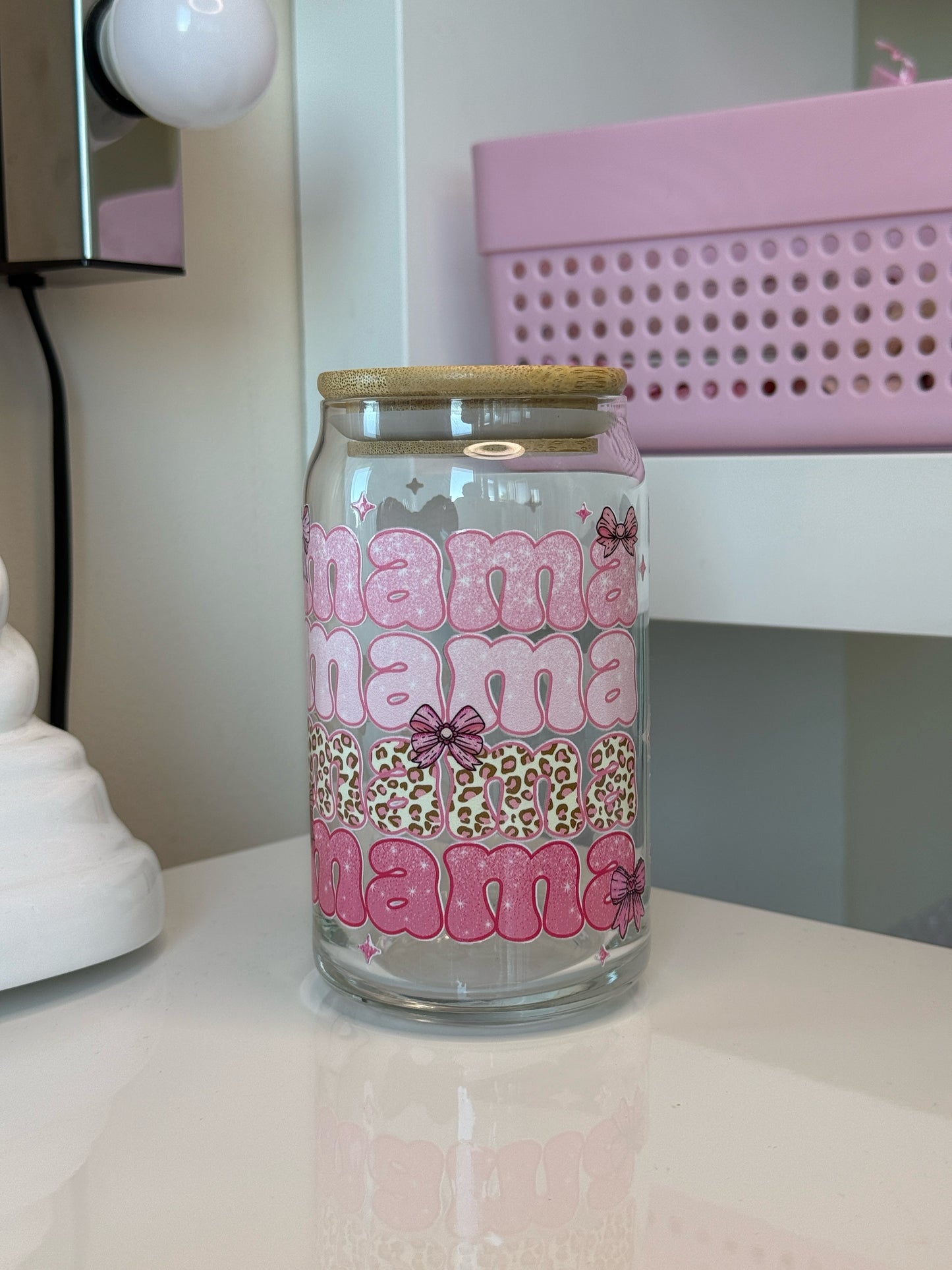 Sklenička - mama