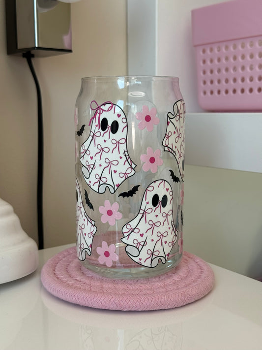 Sklenička s duchem – Halloween edice
