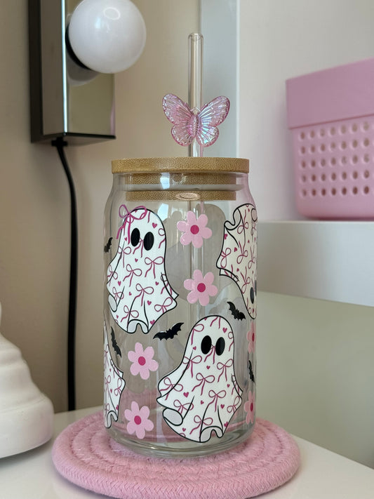 Sklenička s duchem – Halloween edice