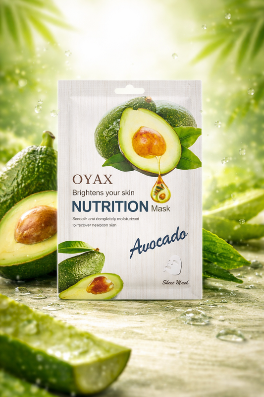 Avokádová pleťová maska – intenzivní výživa & hydratace